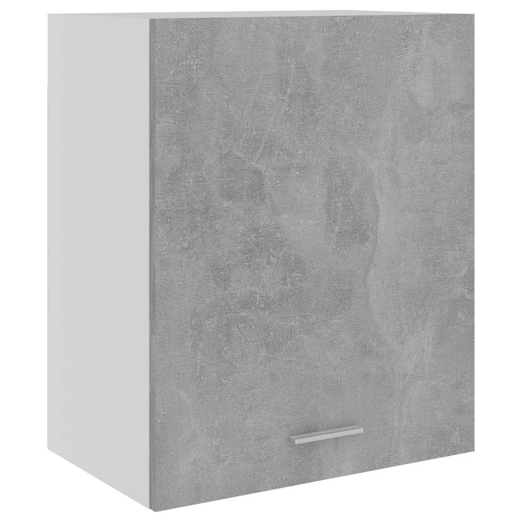 Berkfield Hanging Cabinet Concrete Grey 50x31x60 cm Engineered Wood