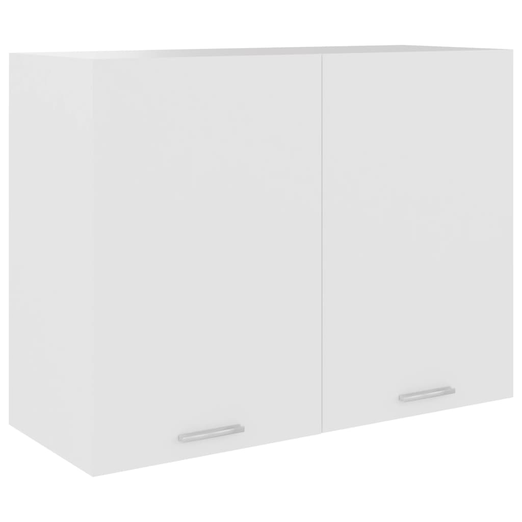 Berkfield Hanging Cabinet White 80x31x60 cm Engineered Wood