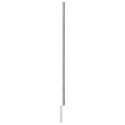Berkfield Dishwasher Panel Concrete Grey 45x3x67 cm Engineered Wood