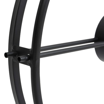 Berkfield Wall Clock Black 52 cm Iron