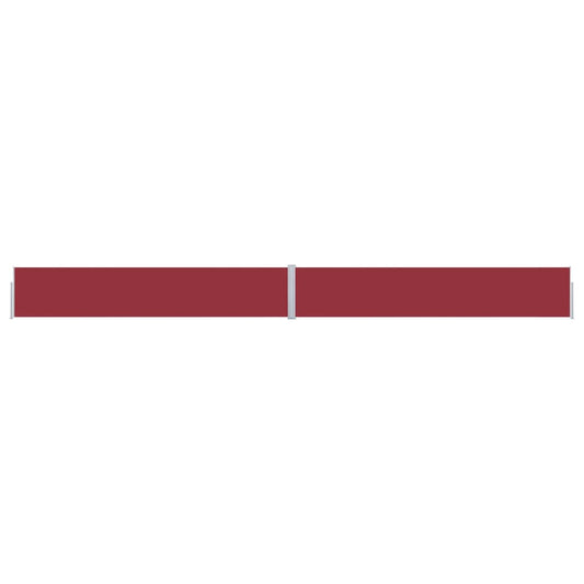 Berkfield Patio Retractable Side Awning 170x1200 cm Red