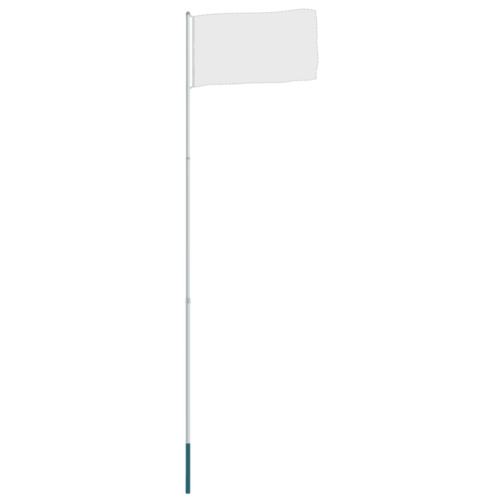 Berkfield Telescopic Flagpole 4 m Aluminium