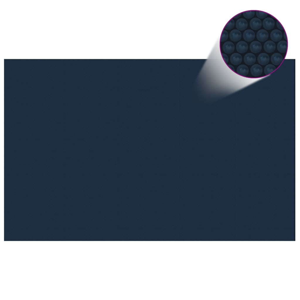 Berkfield Floating PE Solar Pool Film 800x500 cm Black and Blue