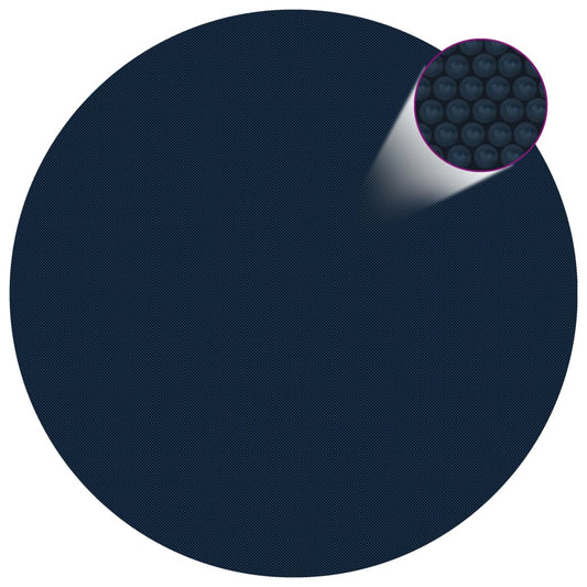 Berkfield Floating PE Solar Pool Film 250 cm Black and Blue