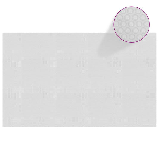 Berkfield Floating PE Solar Pool Film 260x160 cm Grey
