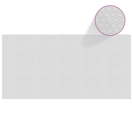 Berkfield Floating PE Solar Pool Film 488x244 cm Grey
