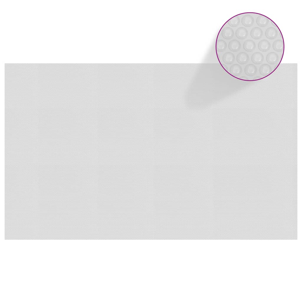 Berkfield Floating PE Solar Pool Film 1000x600 cm Grey