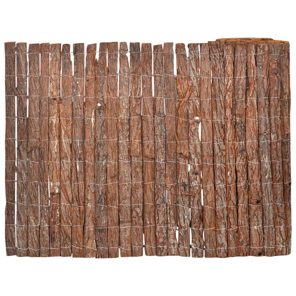 Berkfield Bark Fence 1000x70 cm