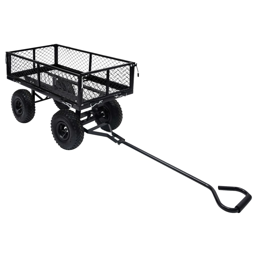 Berkfield Garden Hand Trolley Black 250 kg