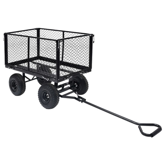 Berkfield Garden Hand Trolley Black 350 kg