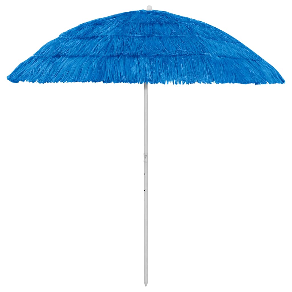 Berkfield Hawaii Beach Umbrella Blue 240 cm