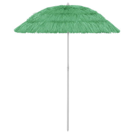 Berkfield Hawaii Beach Umbrella Green 180 cm