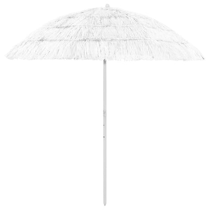 Berkfield Hawaii Beach Umbrella White 240 cm