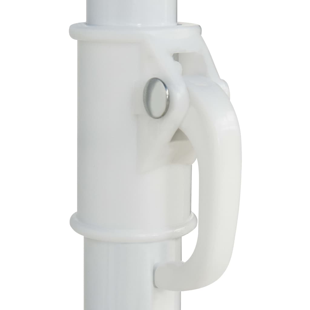 Berkfield Hawaii Beach Umbrella White 240 cm