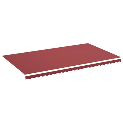 Berkfield Replacement Fabric for Awning Burgundy Red 6x3.5 m