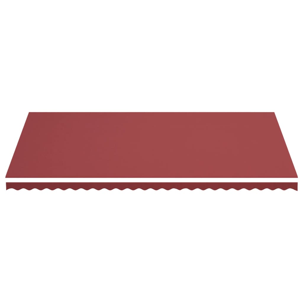 Berkfield Replacement Fabric for Awning Burgundy Red 6x3.5 m