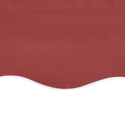 Berkfield Replacement Fabric for Awning Burgundy Red 6x3.5 m