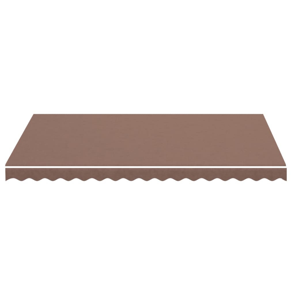 Berkfield Replacement Fabric for Awning Brown 3.5x2.5 m