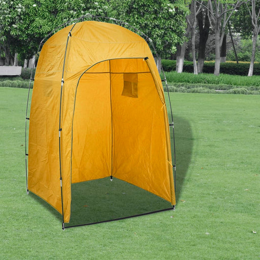 Berkfield Shower WC Changing Tent Yellow