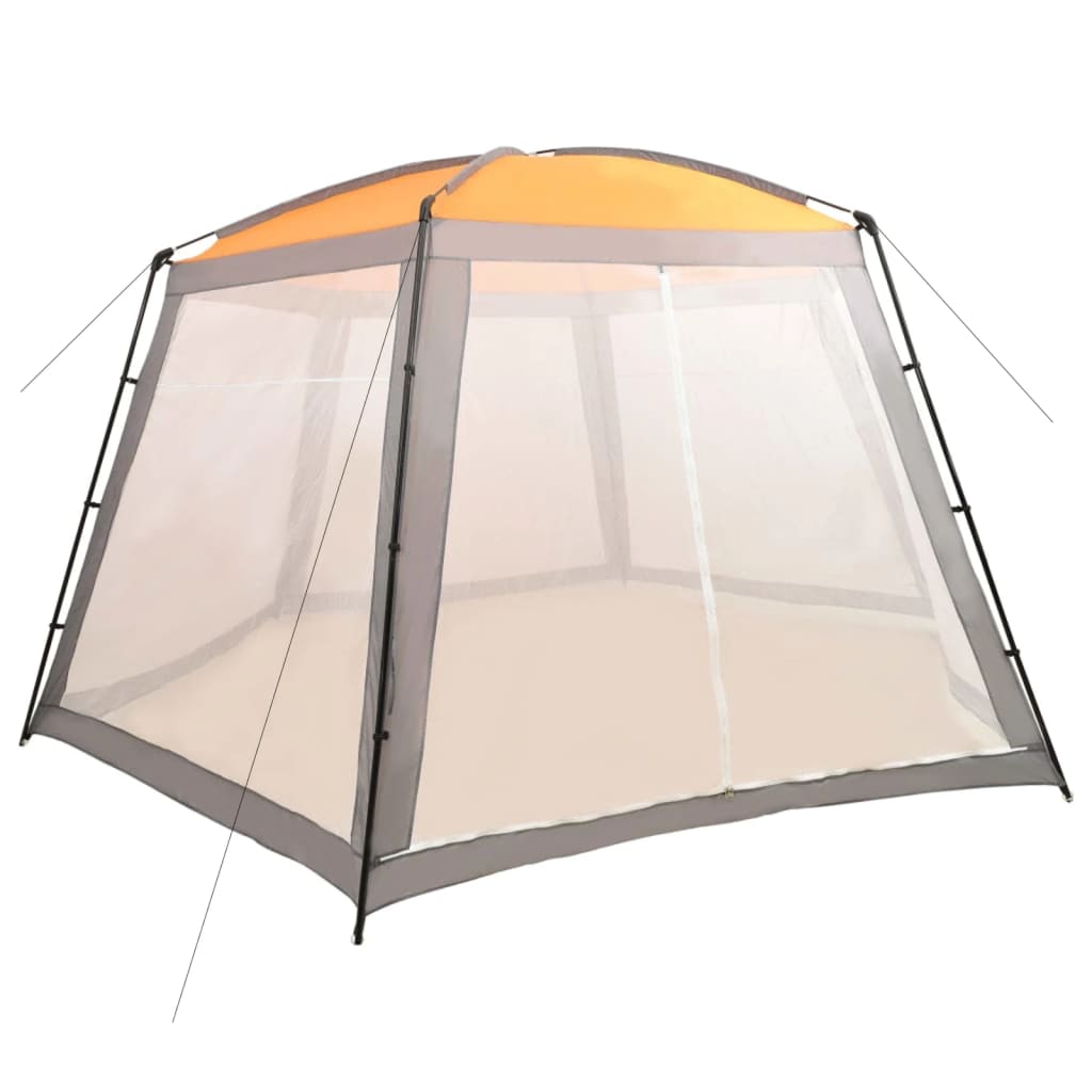 Berkfield Pool Tent Fabric 590x520x250 cm Grey