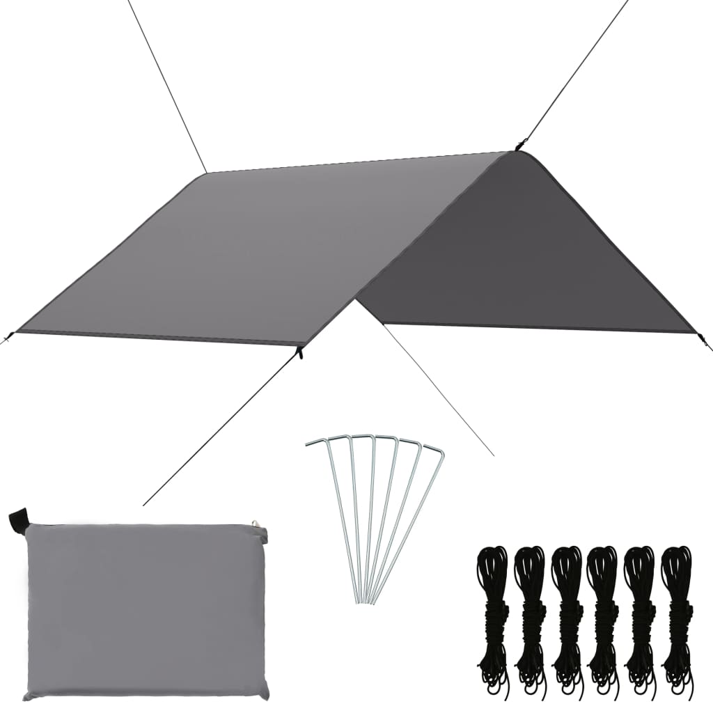 Berkfield Outdoor Tarp 3x2.85 m Grey