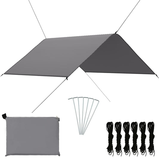 Berkfield Outdoor Tarp 3x2.85 m Grey