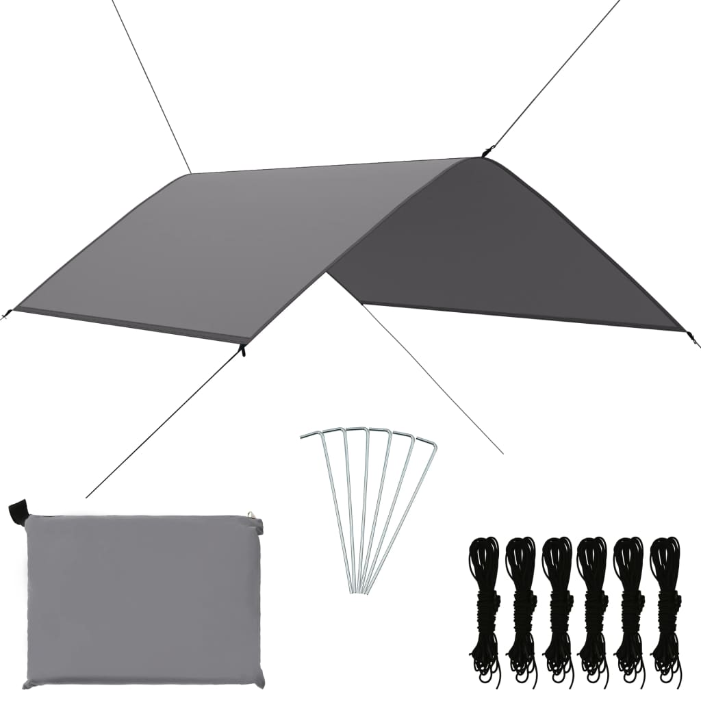 Berkfield Outdoor Tarp 3x2 m Grey