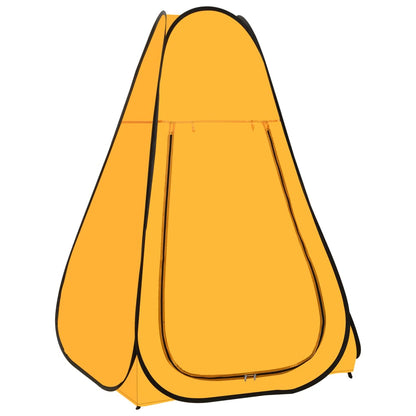 Berkfield Pop Up Shower Tent Yellow