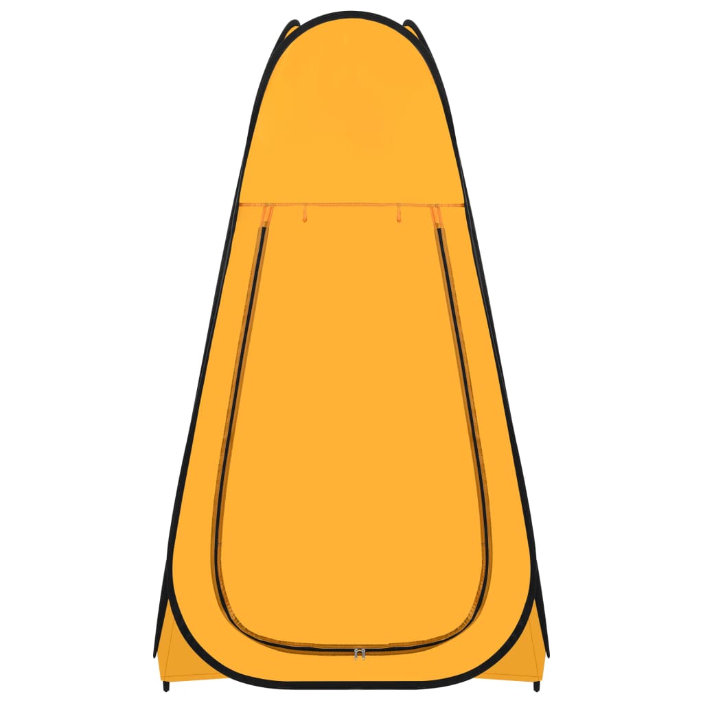 Berkfield Pop Up Shower Tent Yellow