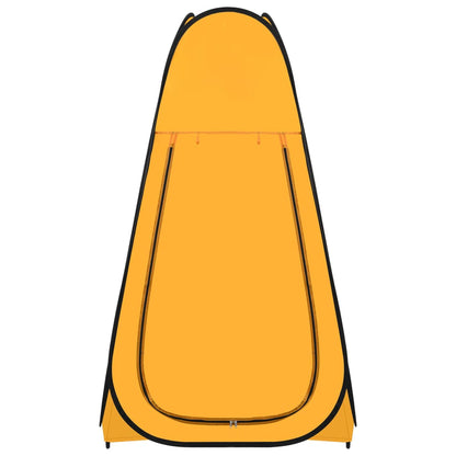 Berkfield Pop Up Shower Tent Yellow