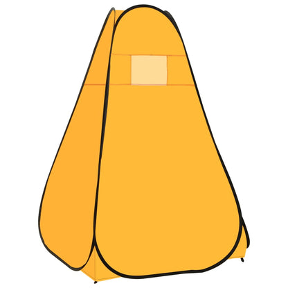 Berkfield Pop Up Shower Tent Yellow