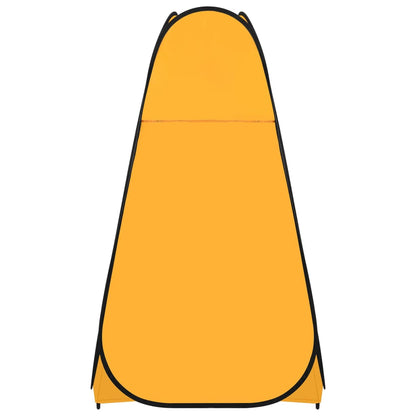 Berkfield Pop Up Shower Tent Yellow