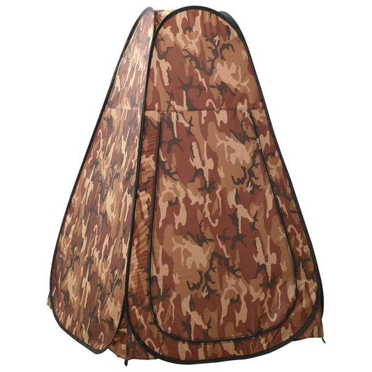 Berkfield Pop Up Shower Tent Camouflage