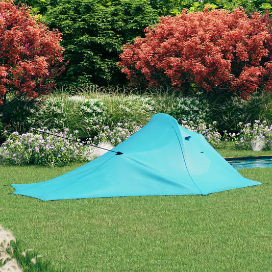 Berkfield Camping Tent 317x240x100 cm Blue