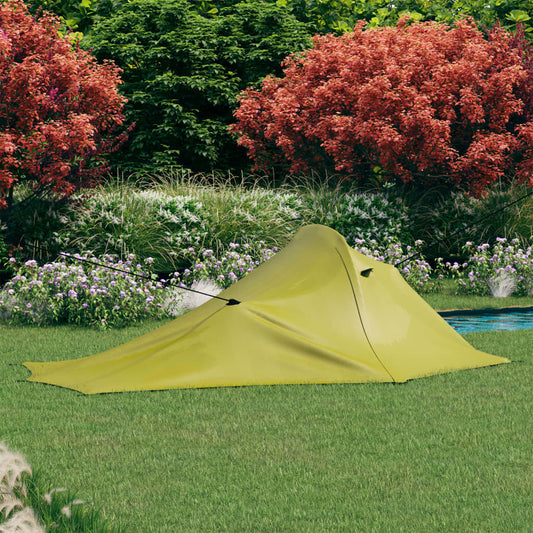 Berkfield Camping Tent 317x240x100 cm Green