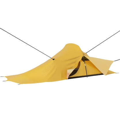 Berkfield Camping Tent 317x240x100 cm Yellow