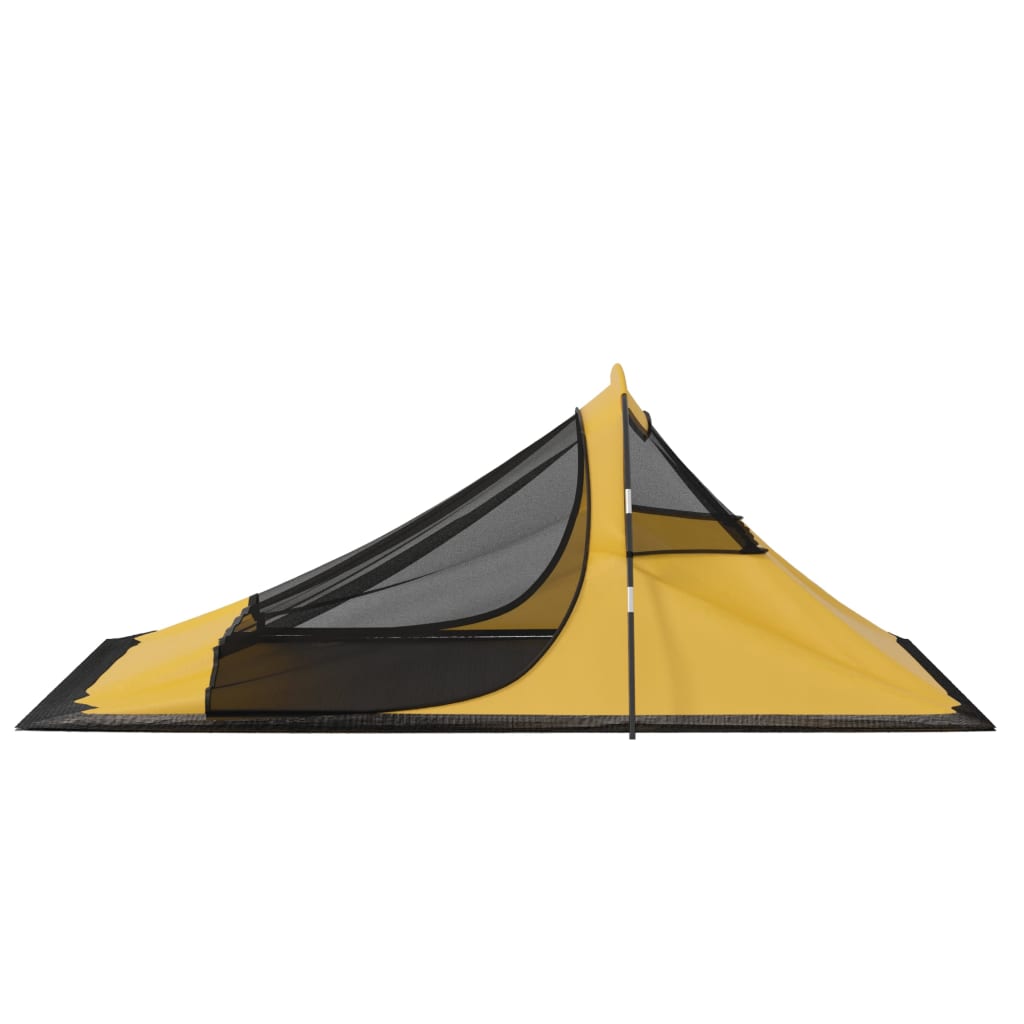 Berkfield Camping Tent 317x240x100 cm Yellow
