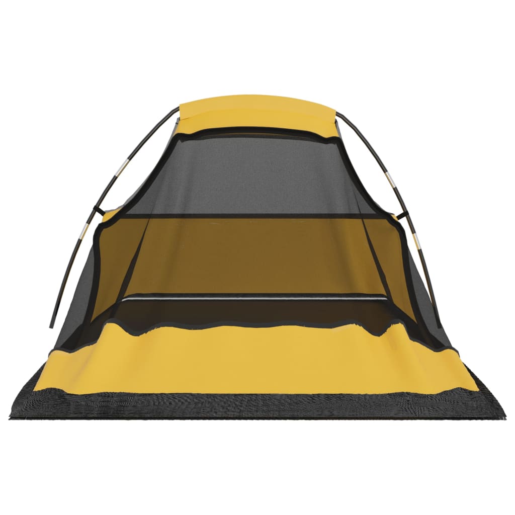 Berkfield Camping Tent 317x240x100 cm Yellow