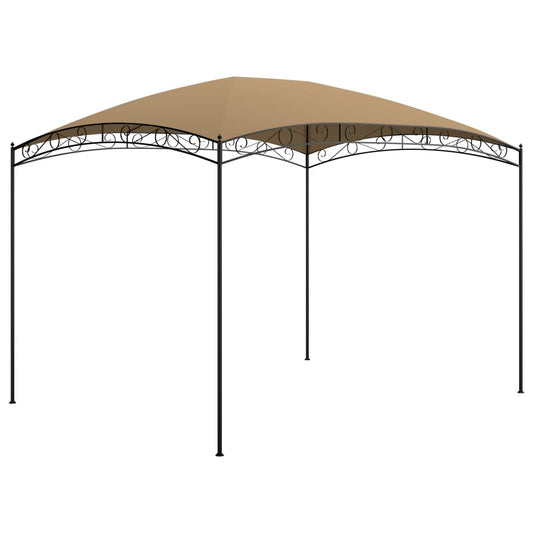Berkfield Gazebo 3x4x2.65 m Taupe 180 g/m�__