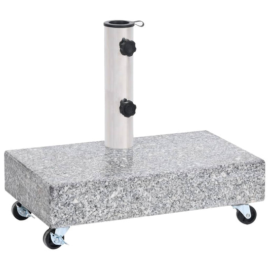 Berkfield Umbrella Base Light Grey 45x25x8.3 cm Granite