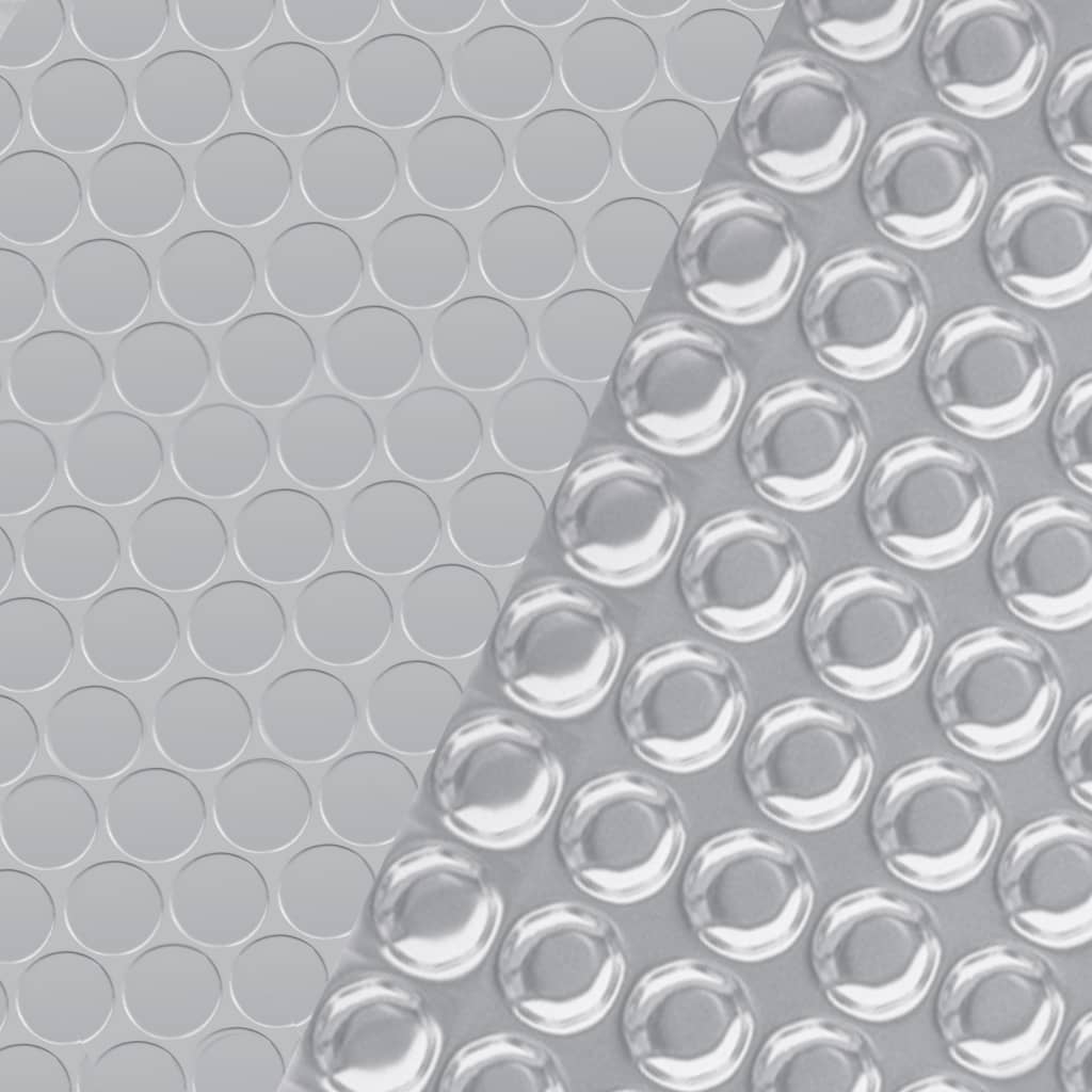 Berkfield Pool Cover Silver 455 cm PE