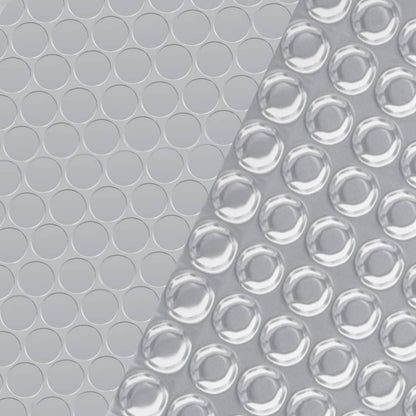 Berkfield Pool Cover Silver 455 cm PE