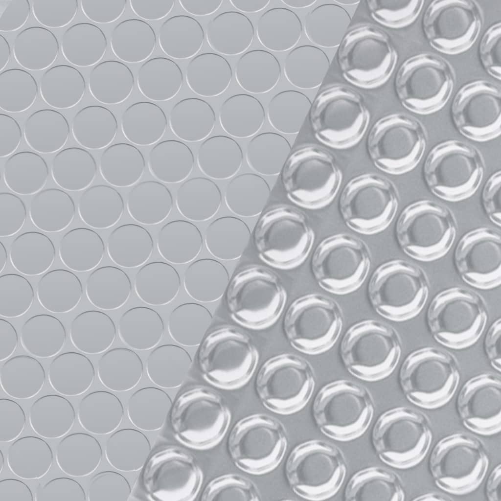 Berkfield Pool Cover Silver 400x200 cm PE