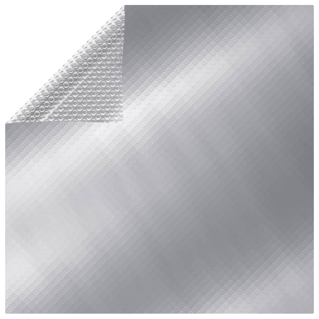 Berkfield Rectangular Pool Cover 800x500 cm PE Silver