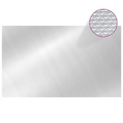 Berkfield Rectangular Pool Cover 1000x600 cm PE Silver