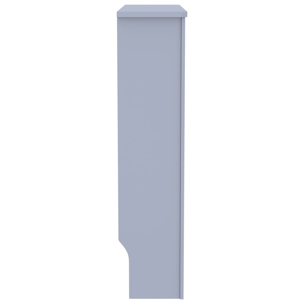 Berkfield MDF Radiator Cover Grey 78 cm