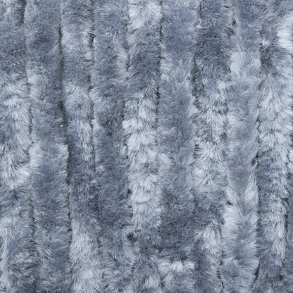 Berkfield Insect Curtain Silver 56x200 cm Chenille