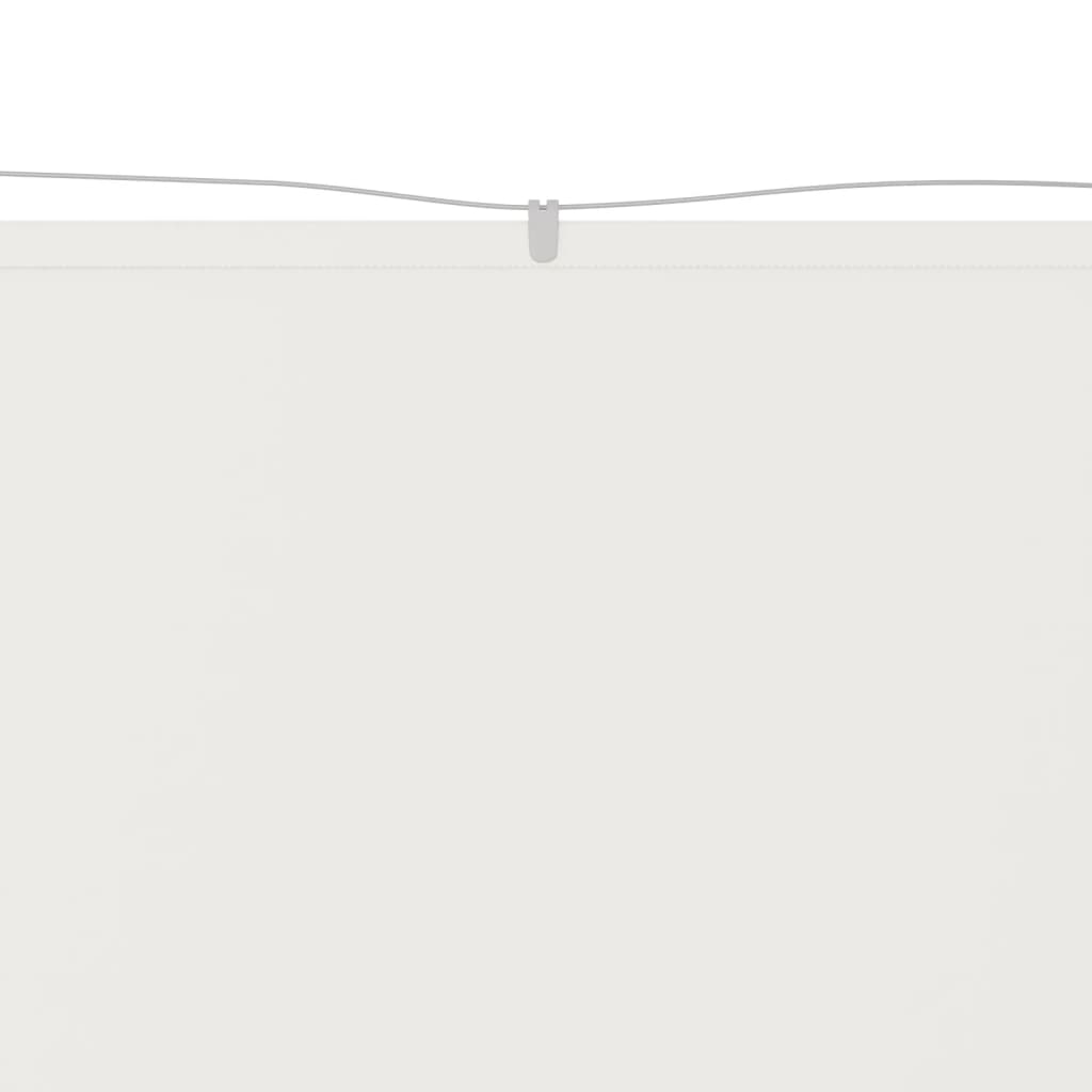 Berkfield Vertical Awning White 60x360 cm Oxford Fabric