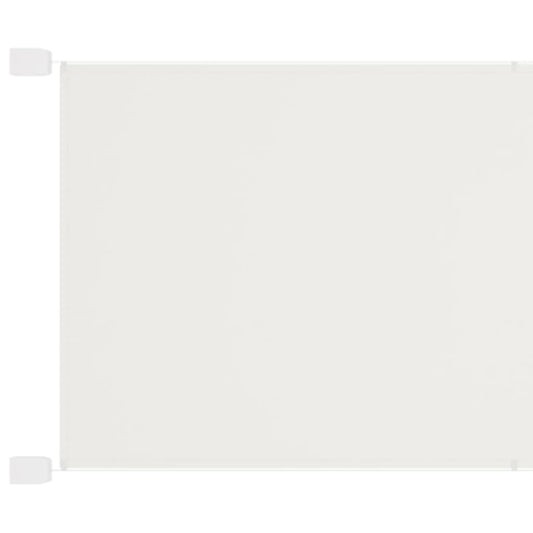 Berkfield Vertical Awning White 100x360 cm Oxford Fabric