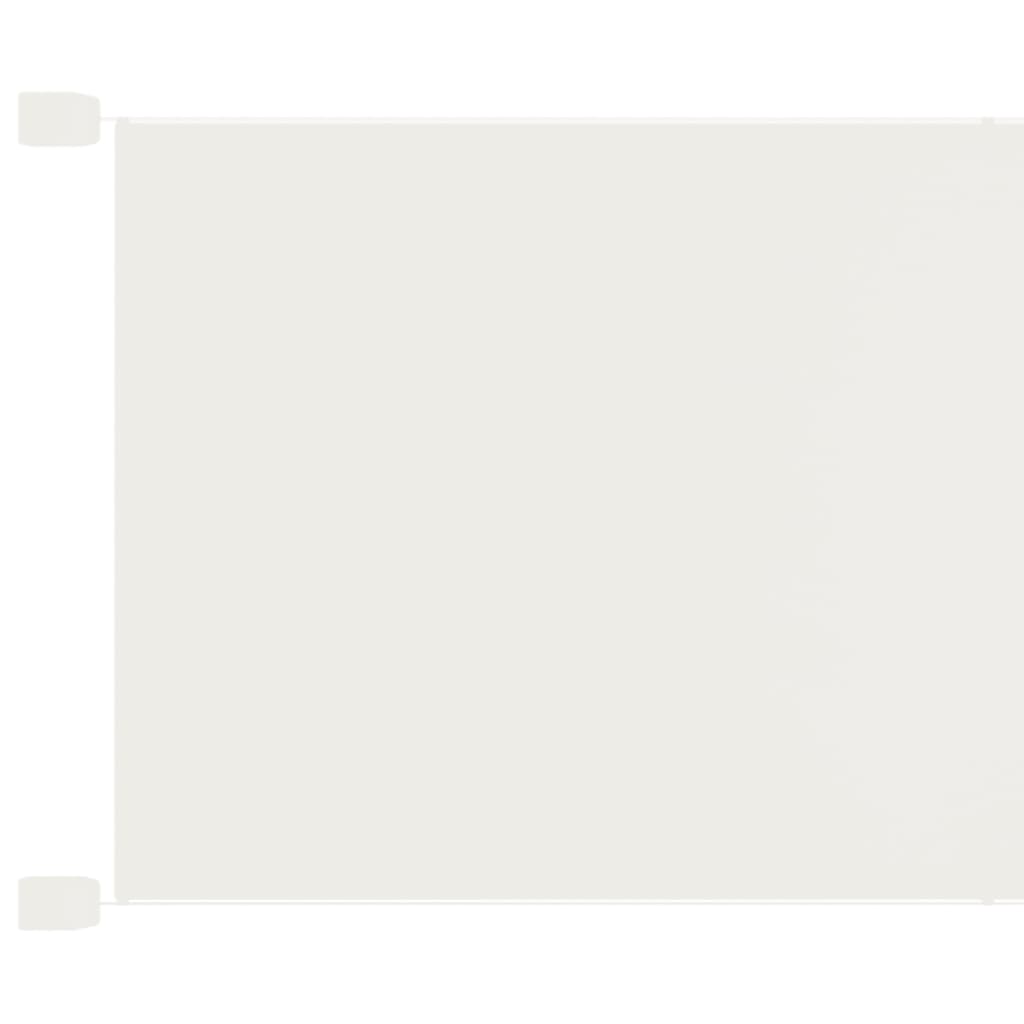 Berkfield Vertical Awning White 100x800 cm Oxford Fabric